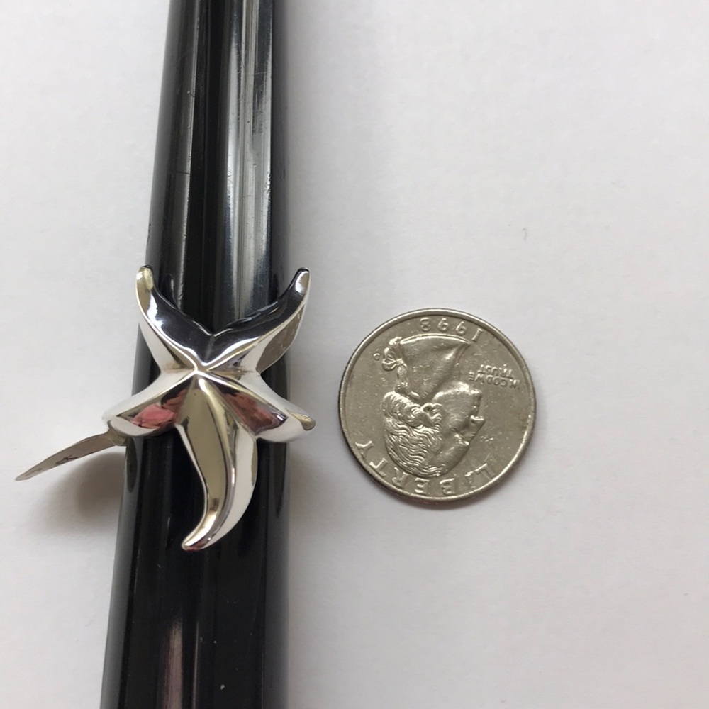NWT Starfish Ring Sterling